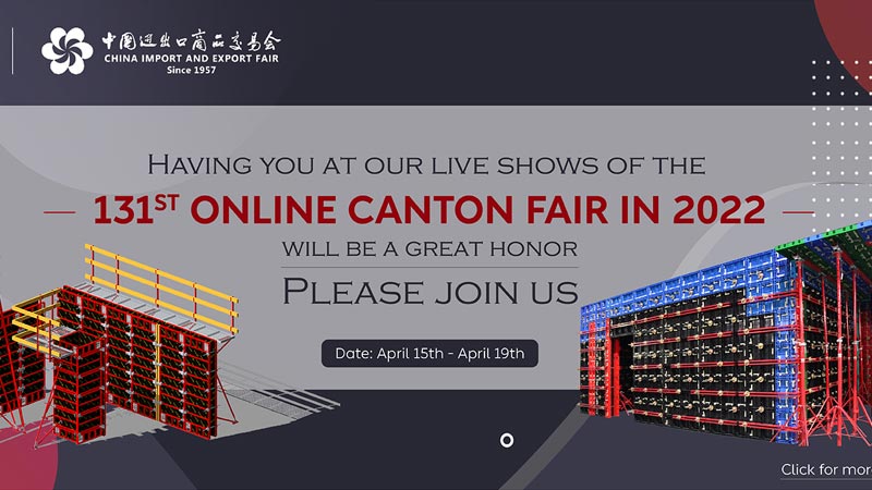 Witamy na pokazach na żywo Tecon na 131st Online Canton Fair